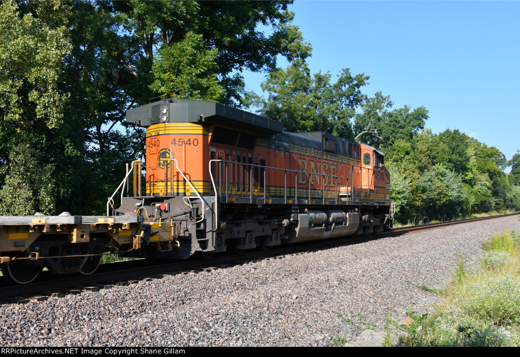 BNSF 4540 Roster